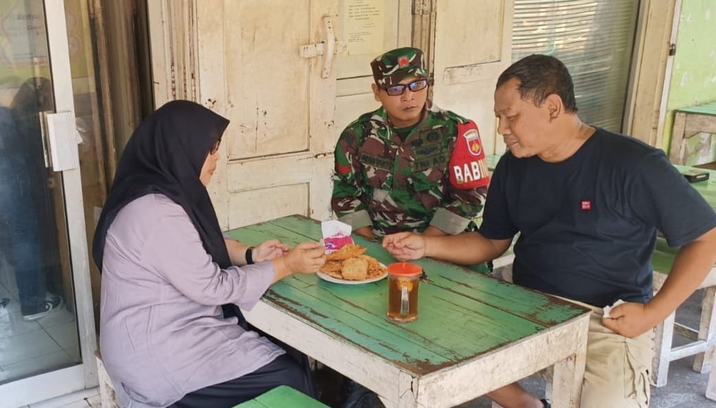 Inilah Harapan & Tujuan, Babinsa Kratonan Komsos Dengan Warga Binaan