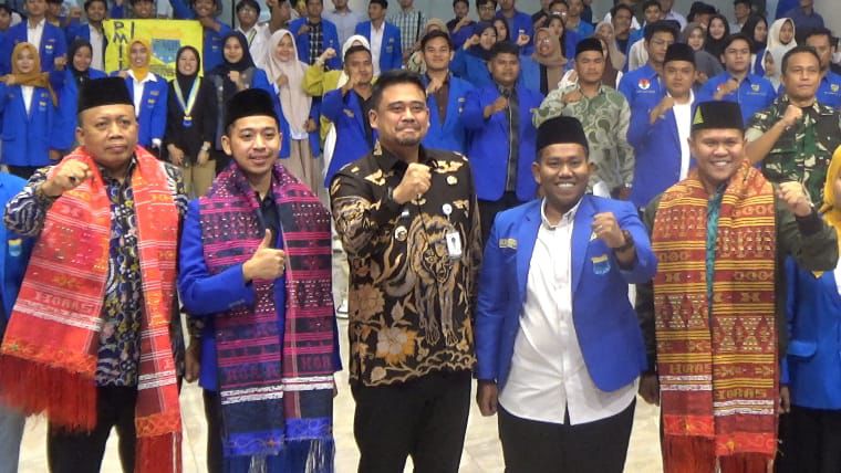 PKC PMII Sumut 2025-2027 Dilantik, Dorong Pengembangan Kader PMII Terstruktur di Setiap Zona