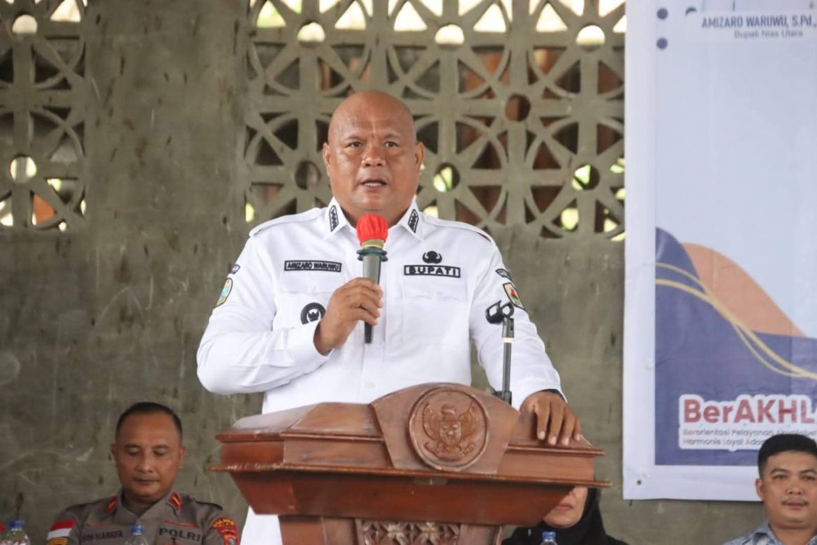 Penyerahan SK dan SPT PPPK Tahap I Formasi 2024 di Kabupaten Nias Utara