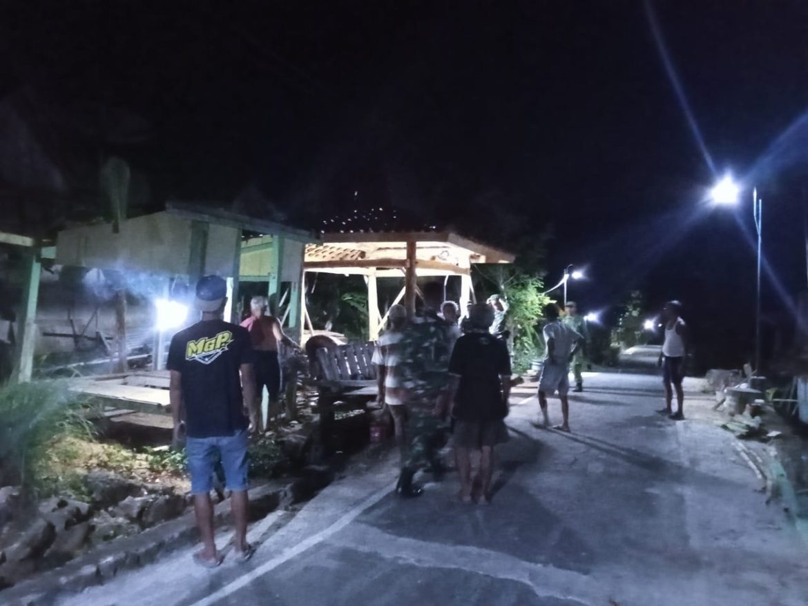 Sinergi TNI dan Unsur Masyarakat, Patroli Malam di Juwangi Ciptakan Rasa Aman
