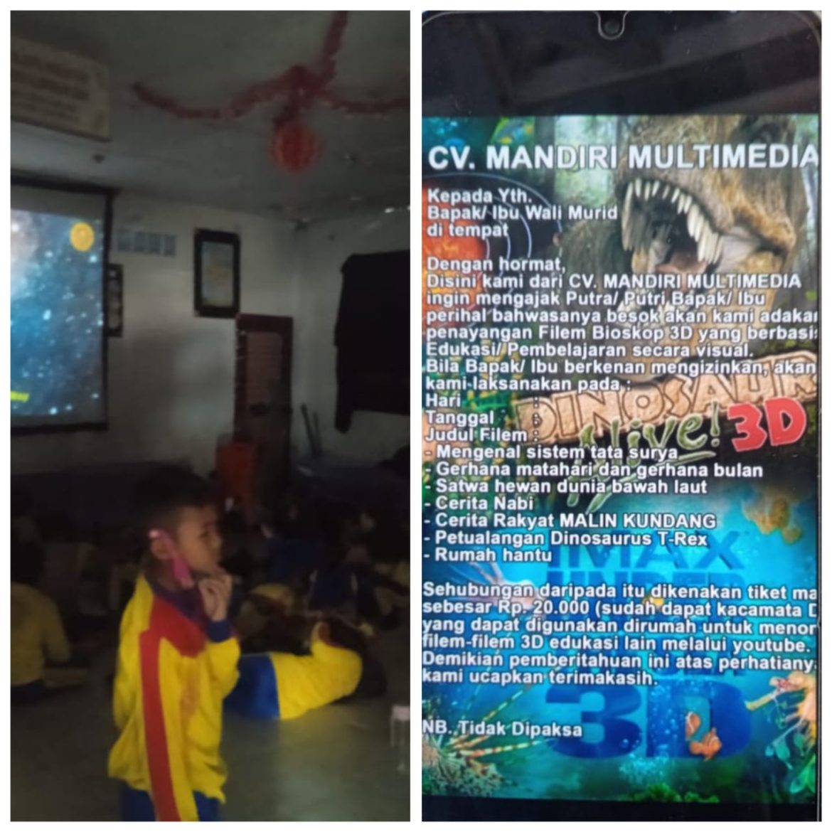 SD Negeri 24 Desa Mandarsah Diduga Pungut Biaya Rp 20 Ribu, Dinas Pendidikan dan APH Diminta Tegas!