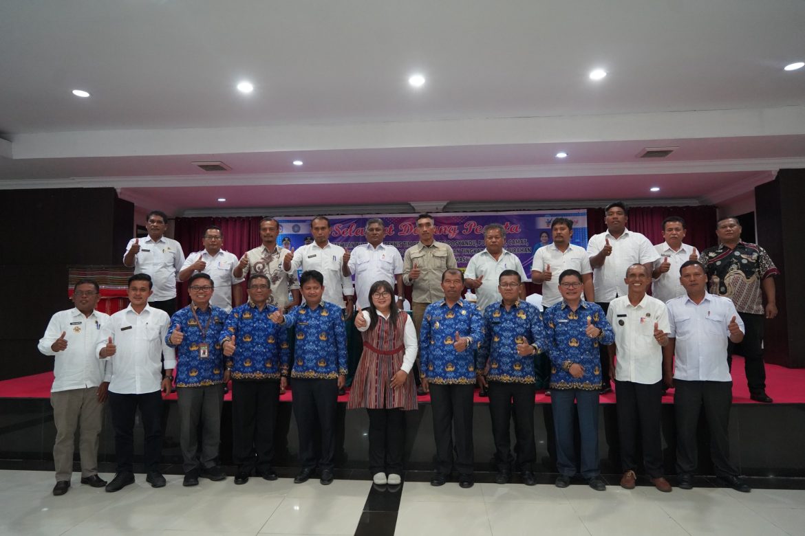 Wabup Toba Apresiasi Bimtek Pengelolaan Posyandu Untuk Peningkatan Kualitas Layanan Dasar