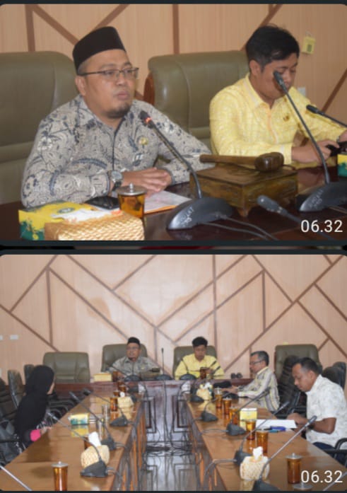 Ranperda Pernyataan Modal Mulai Dibahas Pansus DPRD Langkat.