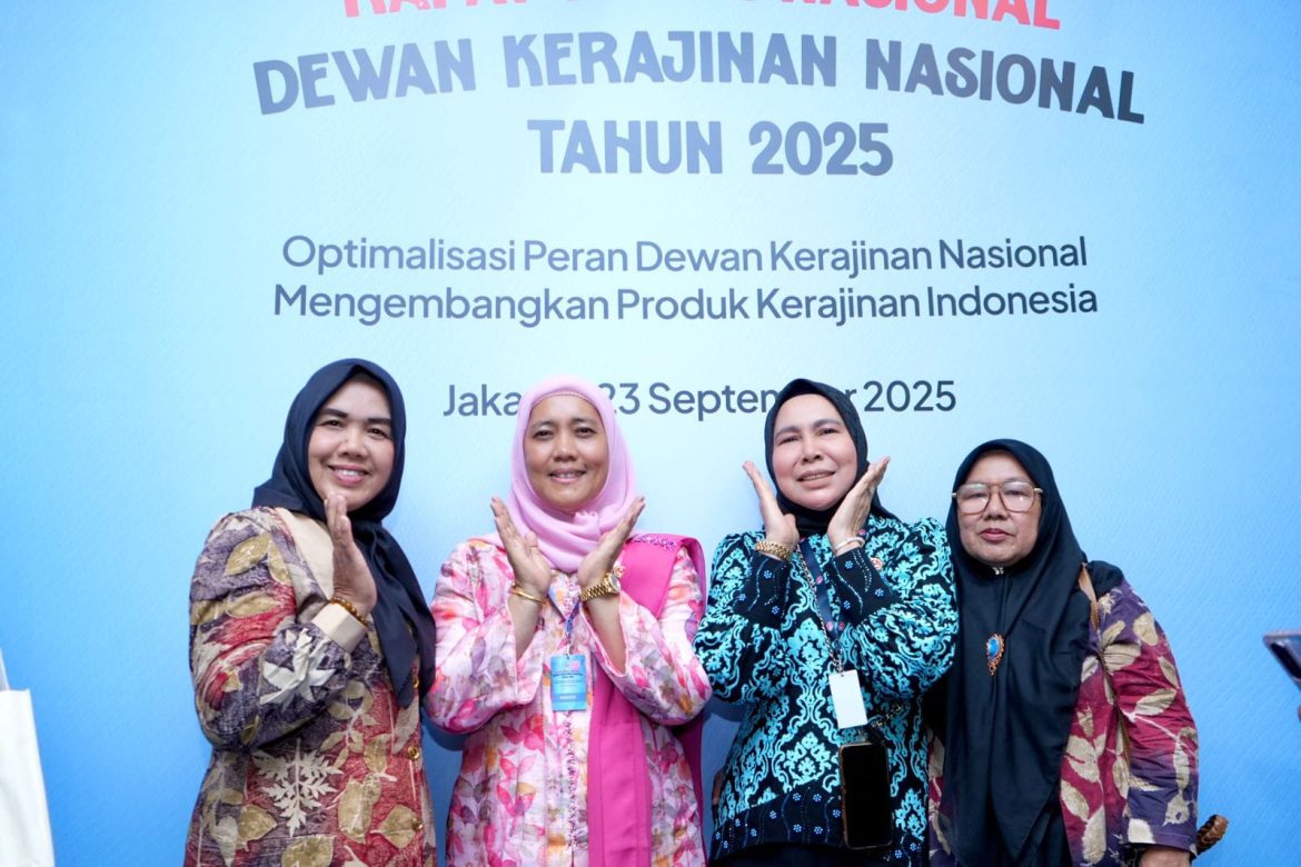 Ny. Endang Syah Afandin Ikuti Rakernas Dekranas, Dorong Kerajinan Langkat Tembus Pasar Internasional