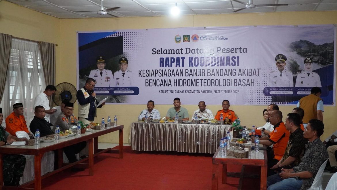 Syah Afandin Tegaskan Kesiapsiagaan Hadapi Ancaman Banjir Bandang Bahorok