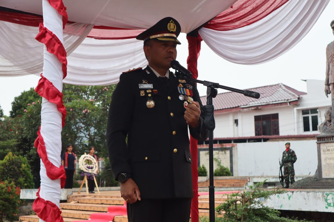 Kapolres Toba Pimpin Upacara Peringatan Hari Kesaktian Pancasila