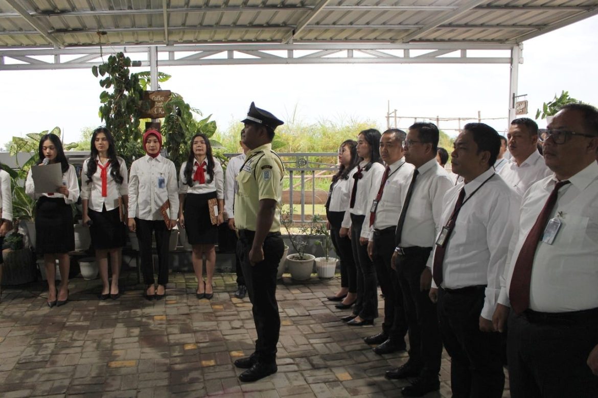 Serentak Se-Indonesia, BRI Balige Laksanakan Upacara Hari Kesaktian Pancasila