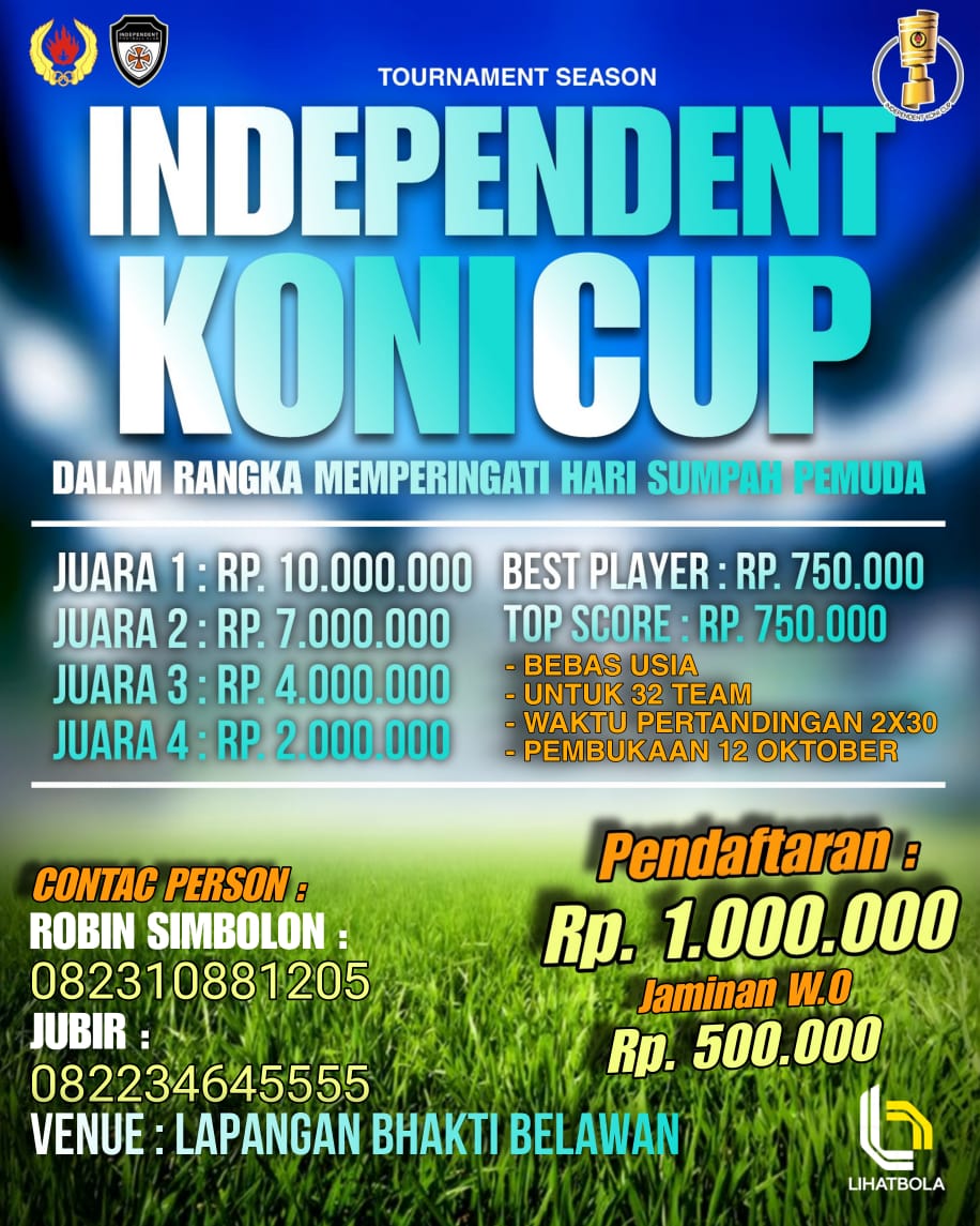Koni Belawan adakan Tournament Season Independent KONICUP