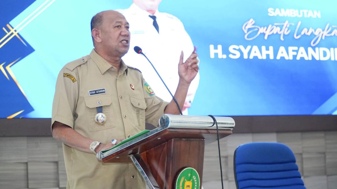 Bupati Syah Afandin Tegaskan Pentingnya Transparansi dan Akuntabilitas, Pada Gelar Pengawasan Daerah