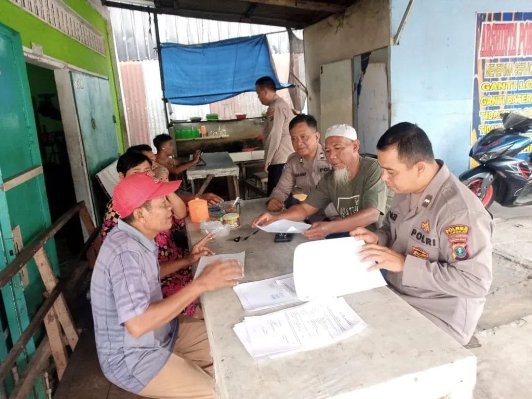 Sat Binmas Polres Langkat Gencar Laksanakan Pembinaan dan Sosialisasi Kamtibmas kepada Masyarakat.