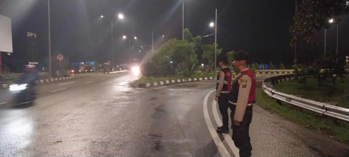 Sat Samapta Polres Langkat Laksanakan Patroli Malam.