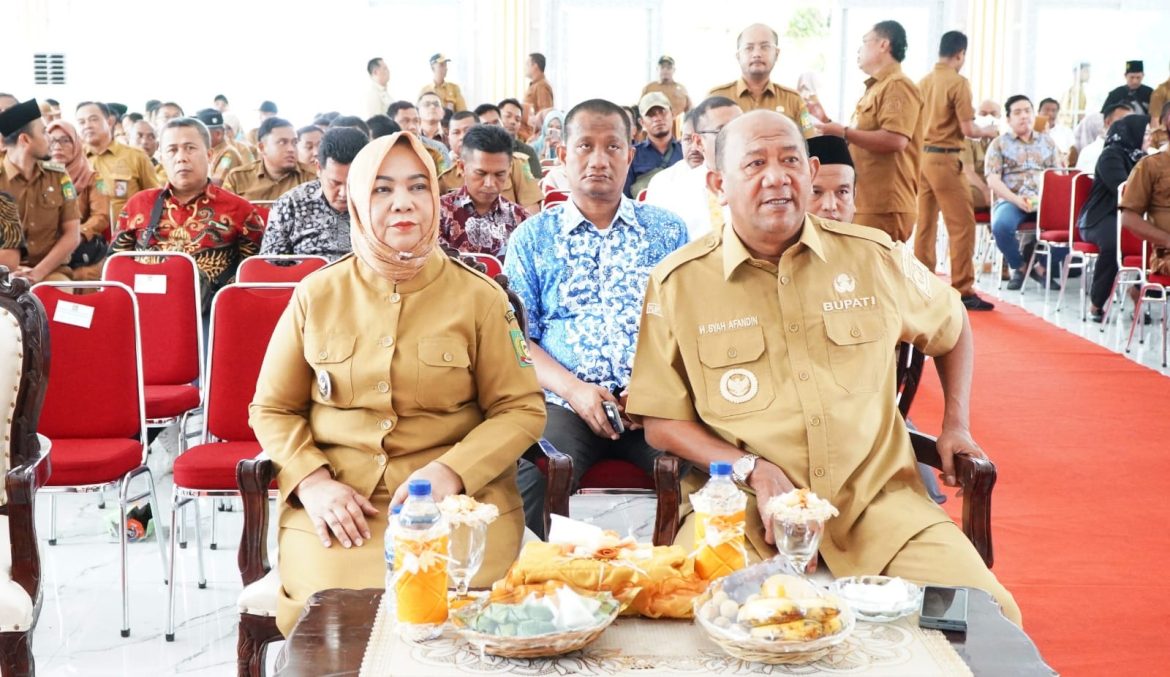 PAD Langkat 2024 Over Target, Syah Afandin Beri Penghargaan kepada Penggerak Pajak Daerah.