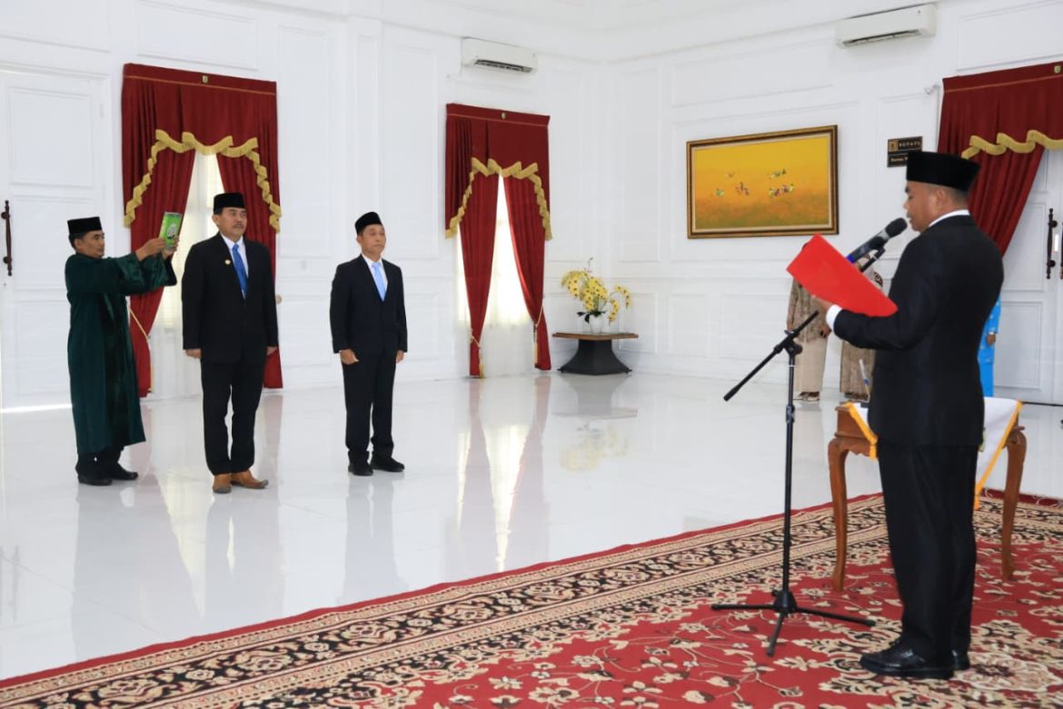 Di Pelantikan JPT Pratama, Bupati Sergai Tegaskan Komitmen Tata Kelola Pemerintahan yang Bersih dan Melayani