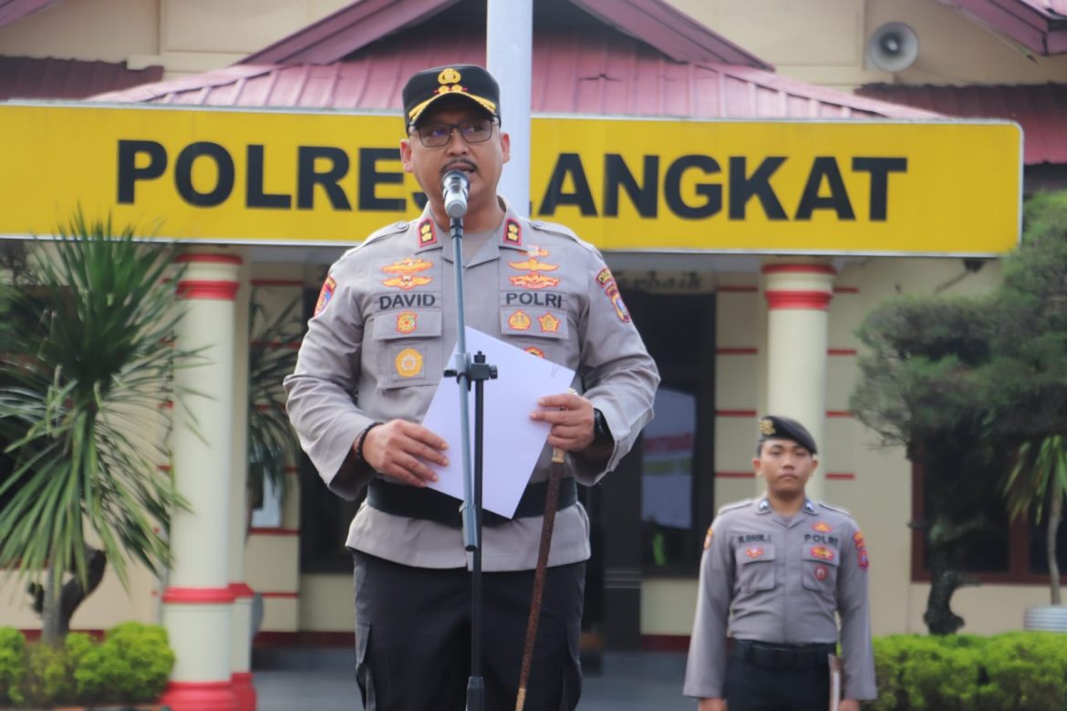 Kapolres Langkat Pimpin Apel Pelantikan dan Peresmian Pamapta, Apa Fungsi dan Tugasnya?.