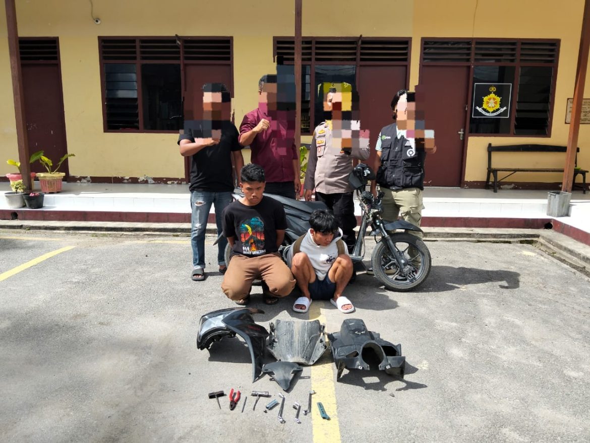 Respon Cepat, 2 Pelaku Curanmor Ditangkap Polsek Balige