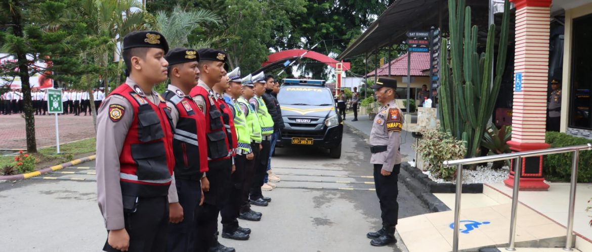 Kapolda Sumut Launching PAMAPTA di Polres Langkat, Penguatan Lini Terdepan Pelayanan Polri.