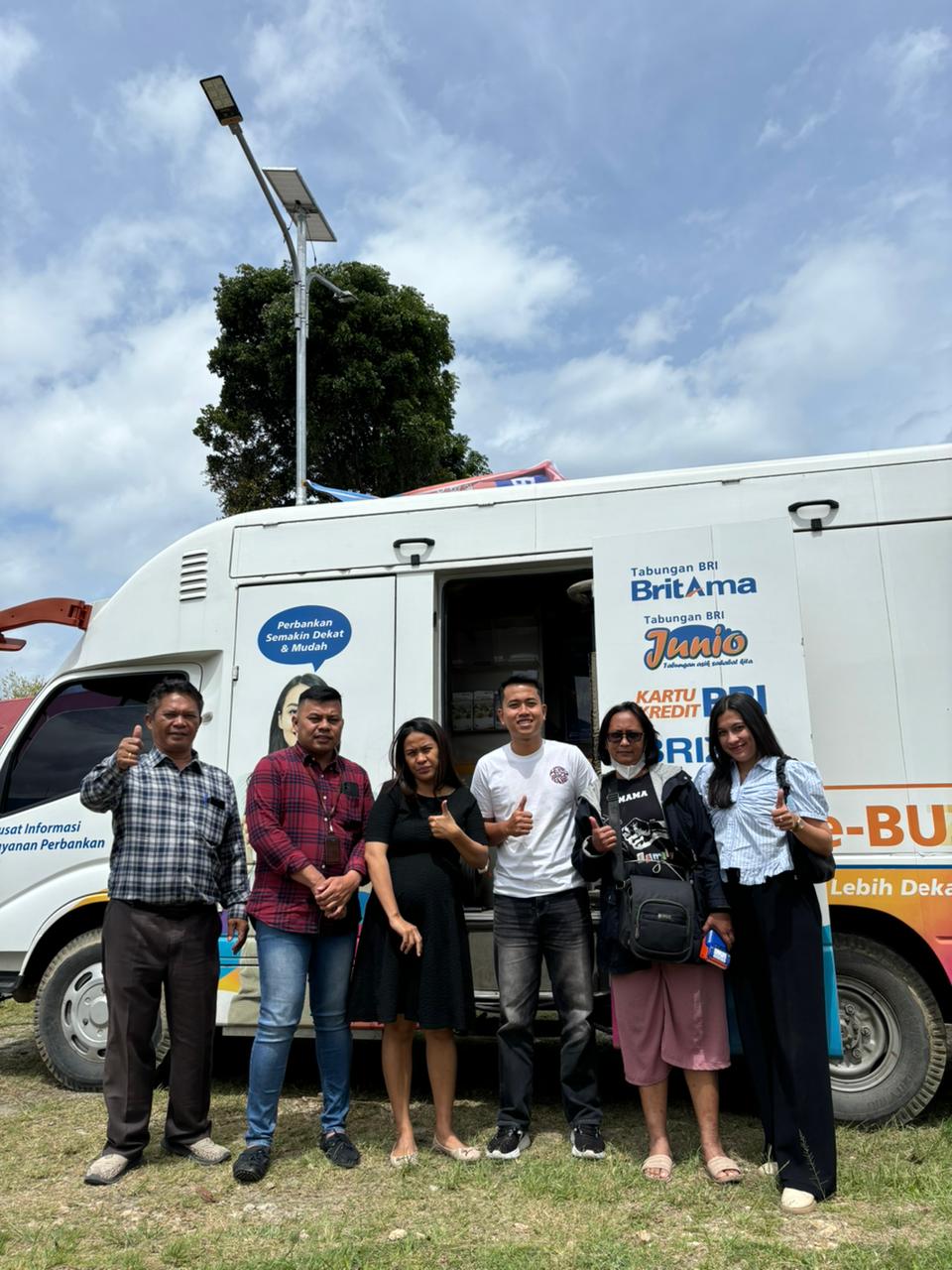 BRI Balige hadirkan e-Buzz Simulasi dan Penarikan Dana PIP di Pemkab Toba
