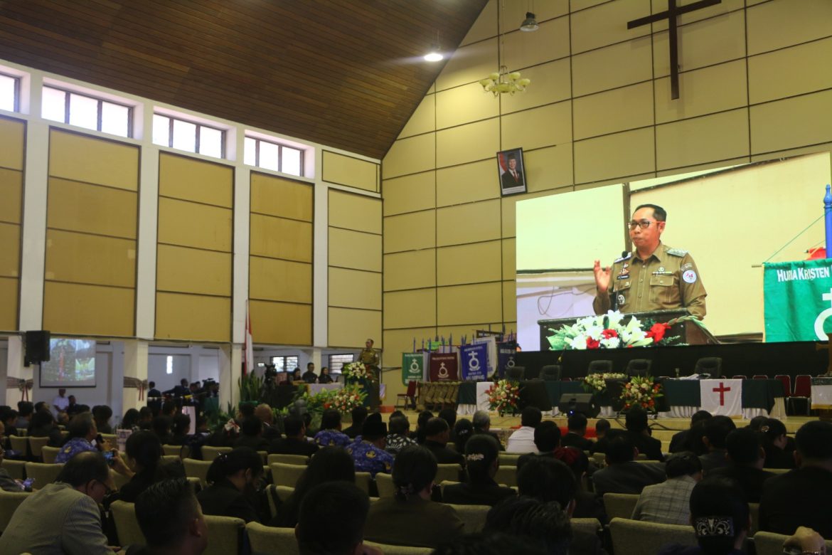 Bupati Tapanuli Utara: Pemerintah dan Gereja harus Berjalan Seiring Membangun Masyarakat yang MarTuhan, Marroha, Marbisuk