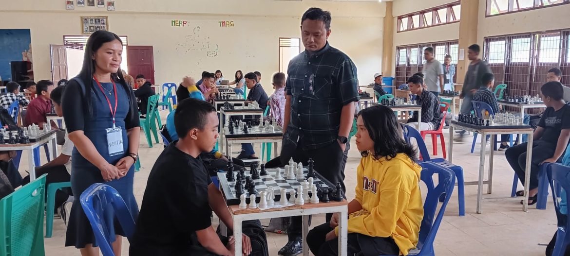 TURNAMEN CATUR ANTAR PELAJAR SE-KECAMATAN BALIGE BERLANGSUNG SUKSES