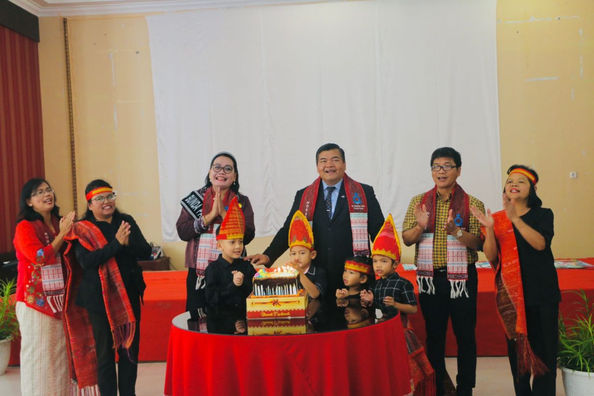 Bunda PAUD Taput: Mars TK Pembina HKBP Jadi Semangat Mendidik Anak Berkarakter