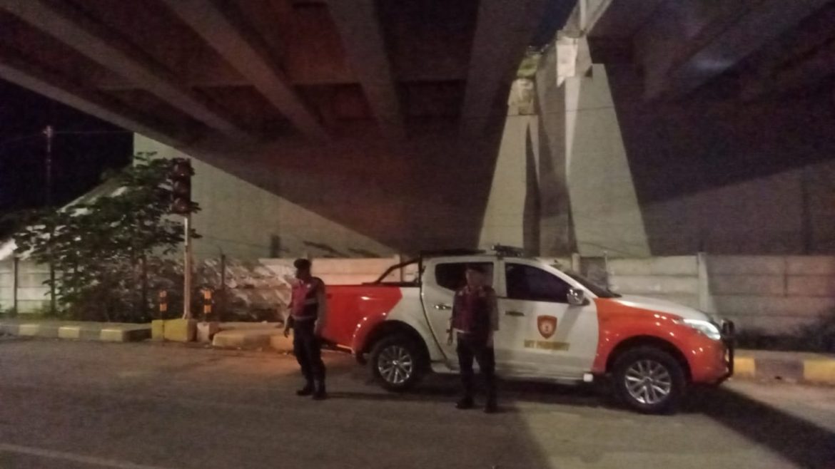 Sat Samapta Polres Langkat Gelar Patroli Malam Antisipasi 3C, Pastikan Situasi Kamtibmas Aman dan Kondusif.