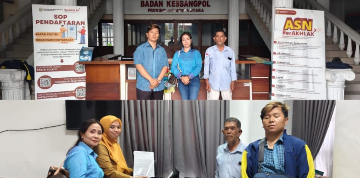 GNM Sumut Resmi Terdaftar di Kesbangpol, Irena Sinaga dan Dodi Rikardo Sembiring Tegaskan Komitmen Kawal Kepentingan Rakyat