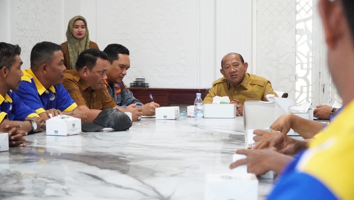 Bupati Langkat Apresiasi PBVSI dan Dukung Turnamen Voli Bupati Cup.