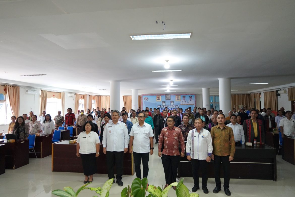 Pemkab Tapanuli Utara Bersama KPK RI Gelar Kegiatan Diseminasi Anti Korupsi