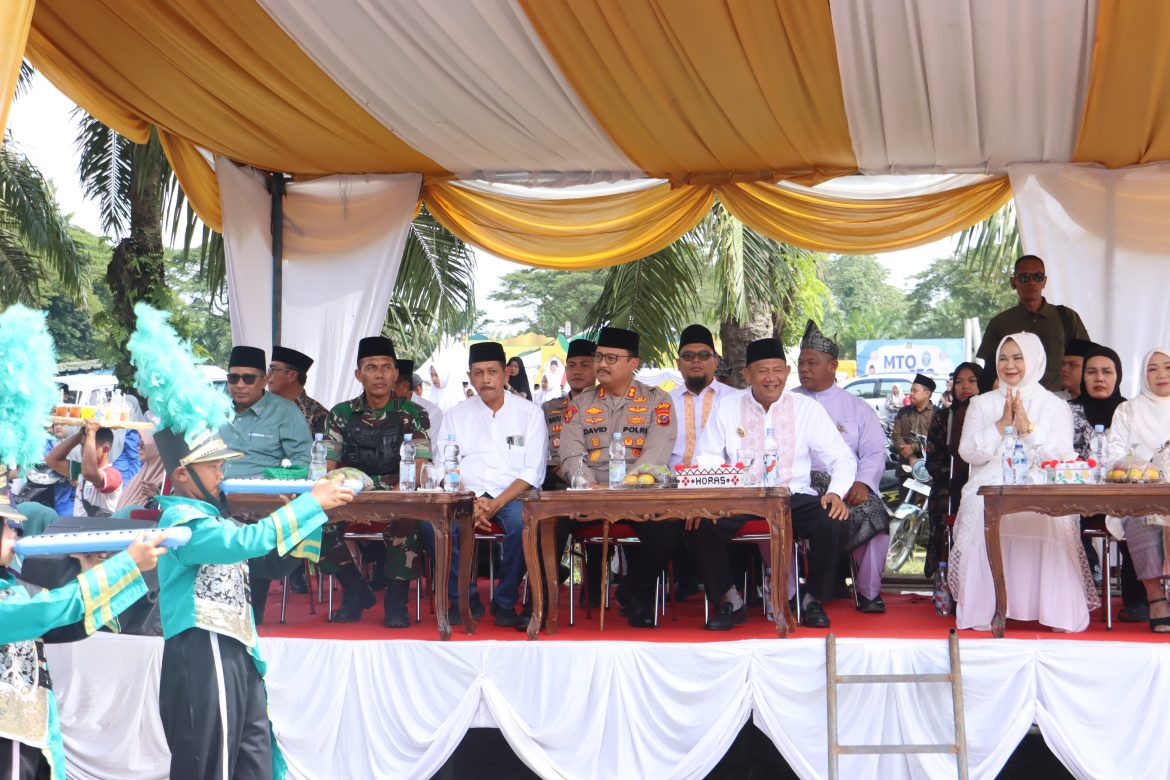 Kapolres Langkat Hadiri Pembukaan MTQ ke-58 Kabupaten Langkat.