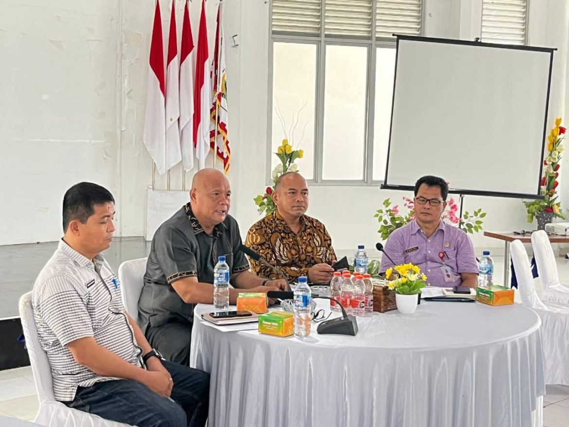 Rapat Koordinasi Pemkab Nias Utara Bersama ULP PLN Nias Bahas Percepatan Pembangunan Jaringan Listrik