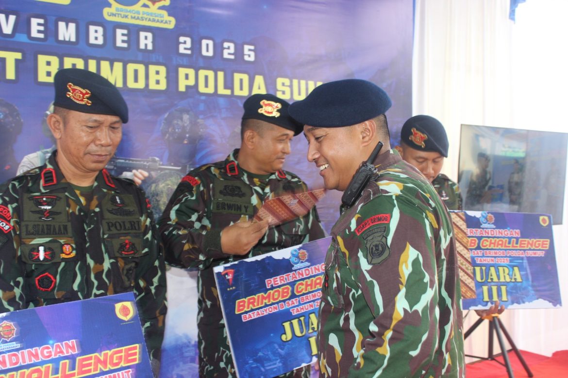 Syukuran HUT ke-80 Korps Brimob Polri di Batalyon B Tebing Tinggi Berlangsung Khidmat