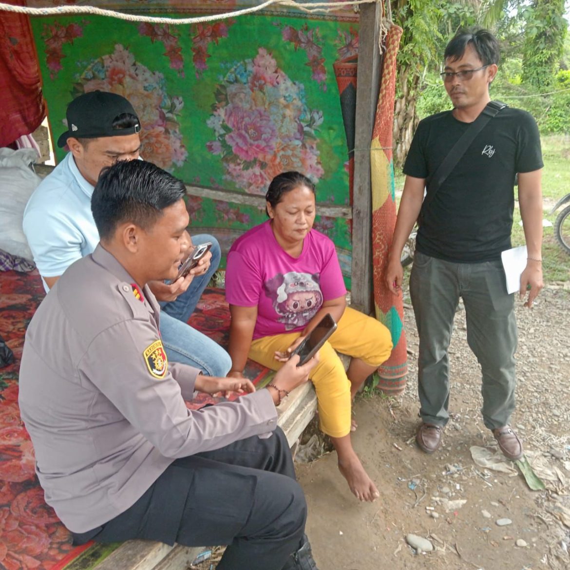 Anak Hilang di Batang Serangan Ditemukan Selamat di Riau.