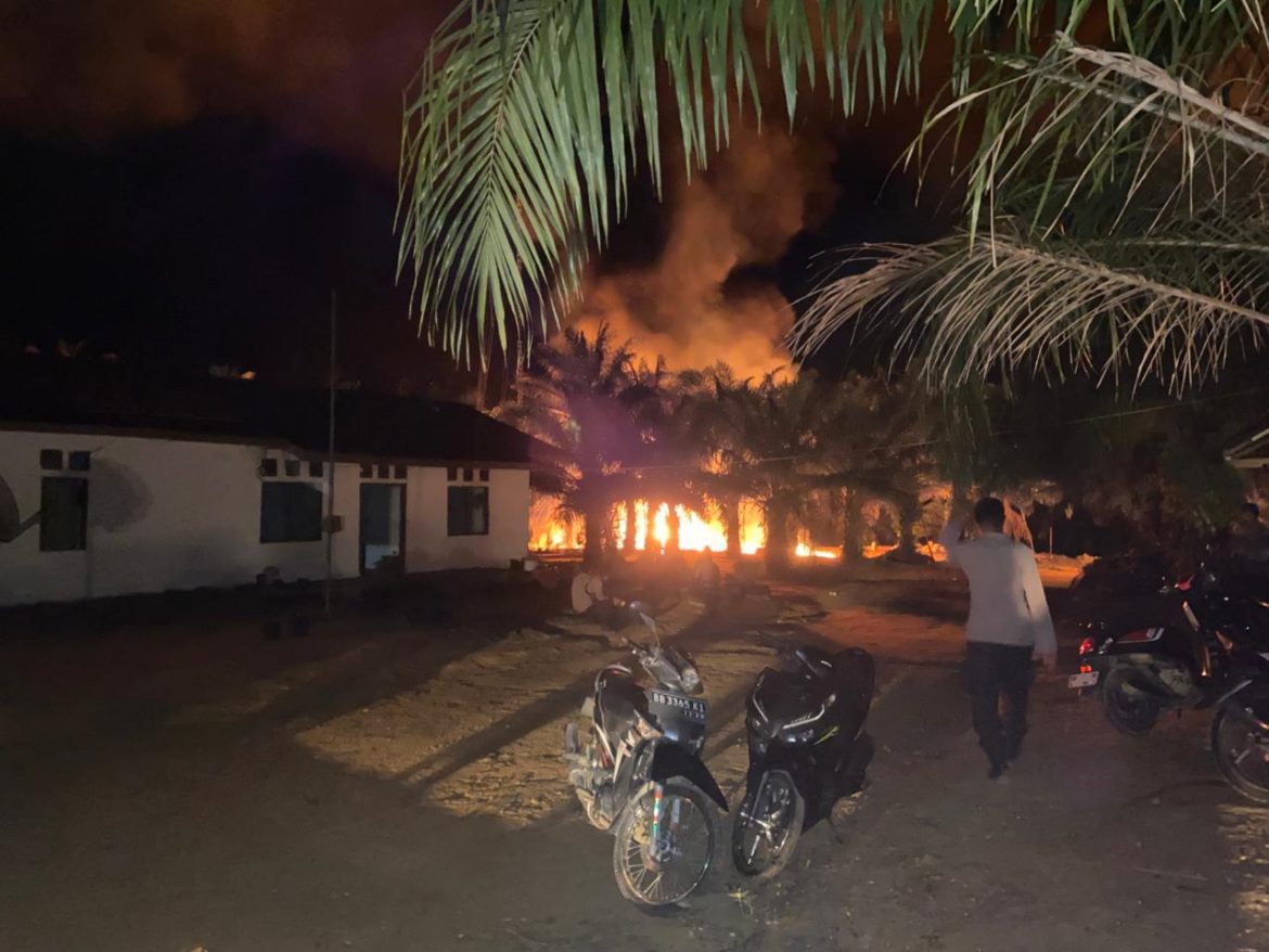PT Barapala Desak Polres Padanglawas Usut Tuntas Pelaku Pembakaran dan Pengerusakan Aset Perushaaan