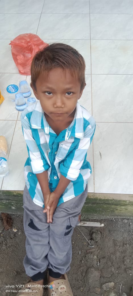 Anak Diduga Terlantar Ditemukan di Desa Helvetia, Mengaku Bernama Rendi