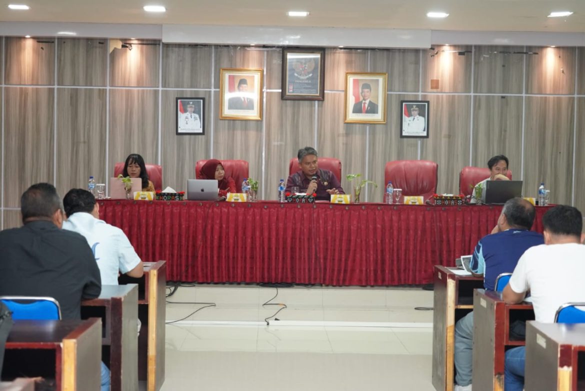 Pemkab Tapanuli Utara Apresiasi FGD II Penyusunan RPIKS Salib Kasih