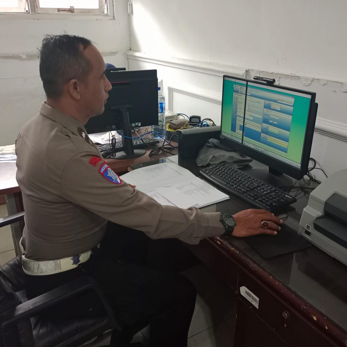 Pelayanan Publik di Samsat Stabat Berjalan Profesional dan Transparan, Polres Langkat Pastikan Hak Wajib Pajak Terpenuhi