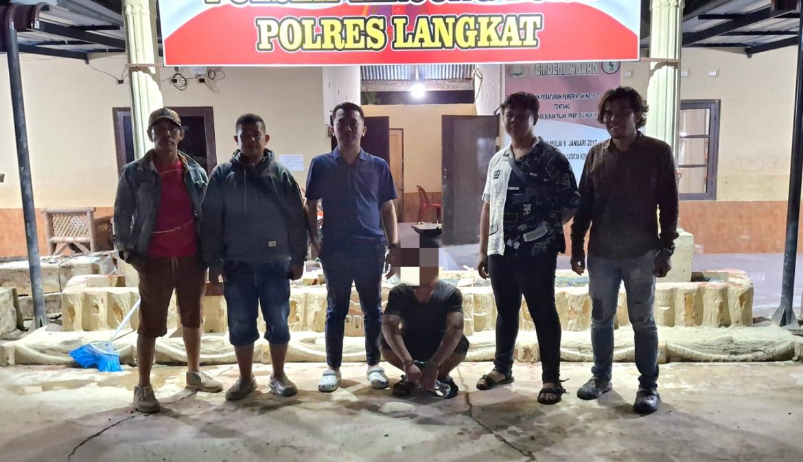 Polsek Tg. Pura Ungkap Kasus Penyalahgunaan Narkotika, 1 Pelaku Diamankan.