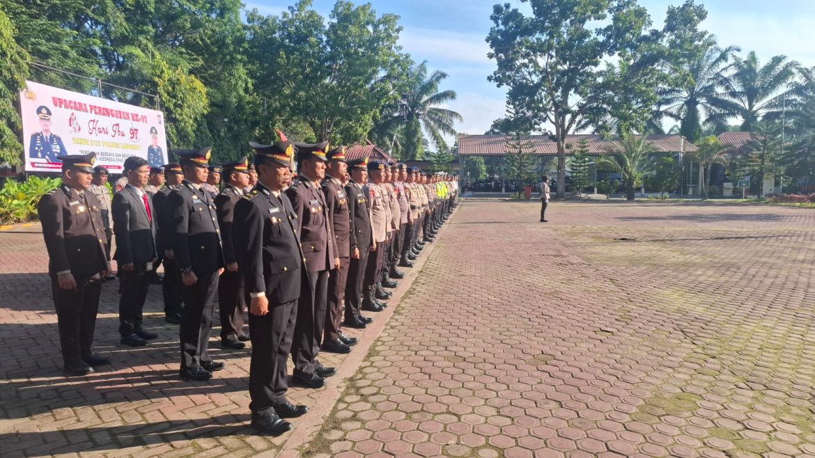 Polres Langkat Gelar Upacara Peringatan ke-97 Hari Ibu, Kapolres Bacakan Amanat Menteri PPPA