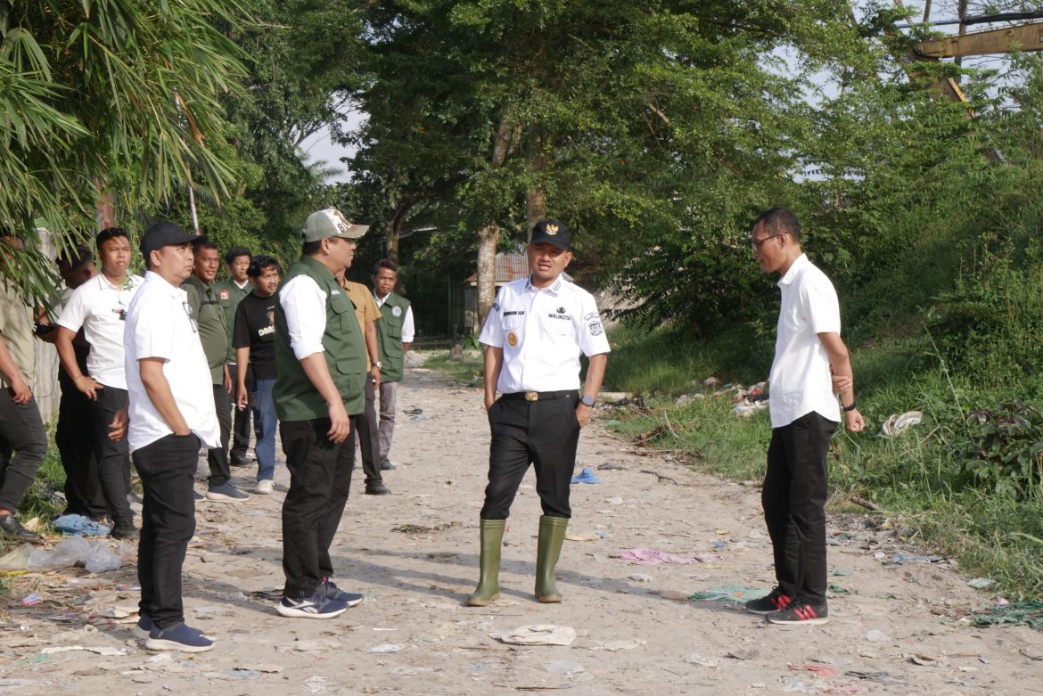 Optimalisasi pengolahan sampah , Wali Kota Tanjungbalai Tinjau TPA Baru pahang