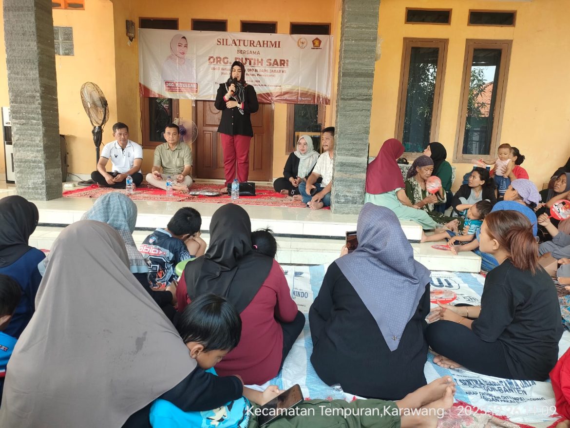 Reses Akhir Tahun, drg. Putih Sari Dengarkan Keluhan Warga Karawang