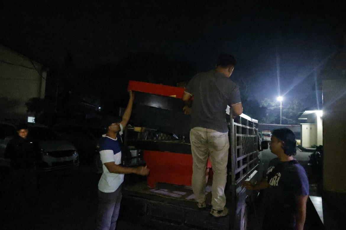 Polres Langkat Tindak Tegas Dugaan Perjudian Tembak Ikan di Kwala Begumit.