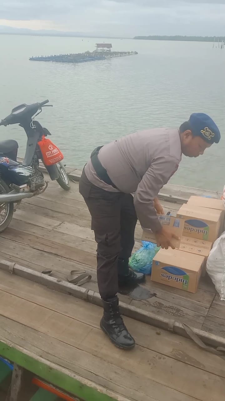 Sat Polairud Polres Langkat Laksanakan Pencegahan Kamtibmas di Wilayah Pesisir Jelang Tahun Baru 2026.