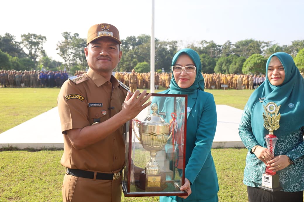 Wali Kota Mahyaruddin Salim, Pimpin Apel Perdana Pada Tahun 2026
