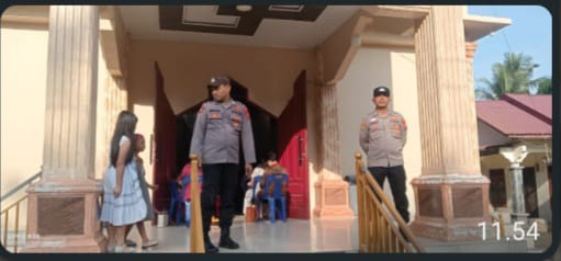 Polsek Bahorok Gelar Minggu Kasih, Perkuat Toleransi dan Jaga Kamtibmas.