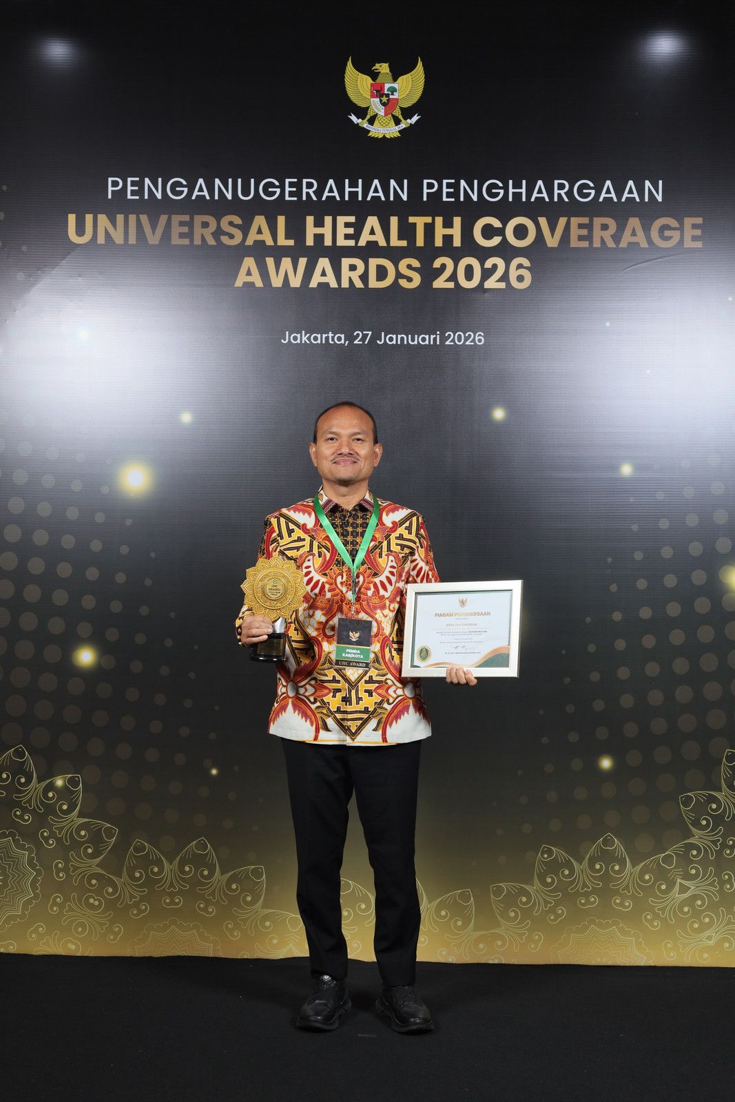 Layanan Kesehatan Masyarakat ,Pemko Tanjungbalai Raih Penghargaan UHC Award 2026