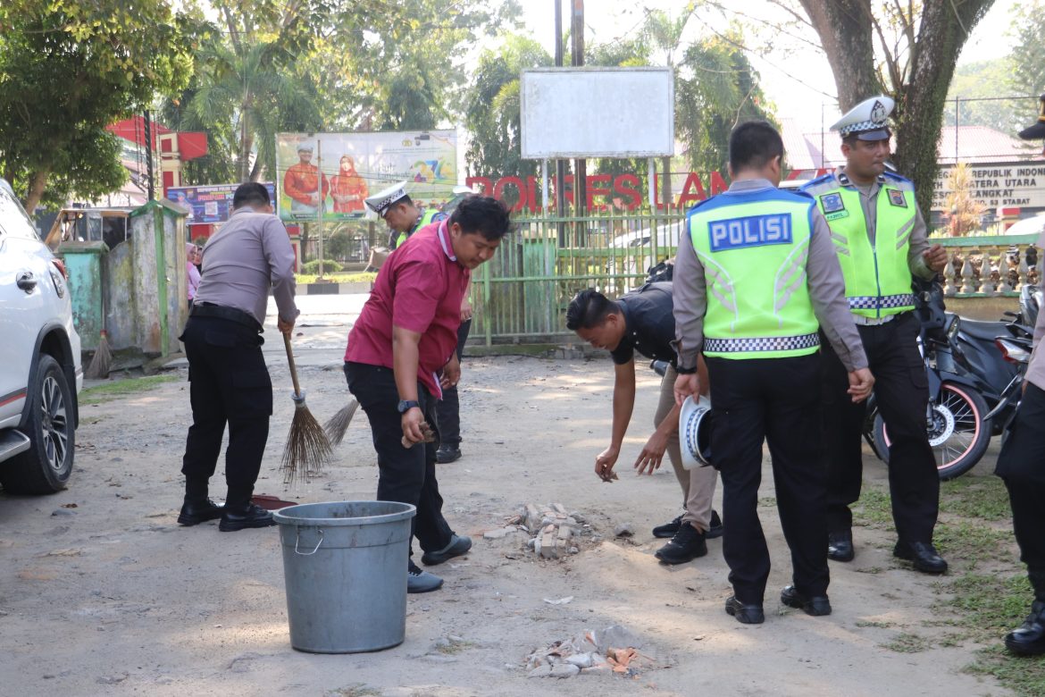Sesuai Arahan Presiden RI, Polres Langkat Laksanakan Kurve di Sekolah SLB Stabat