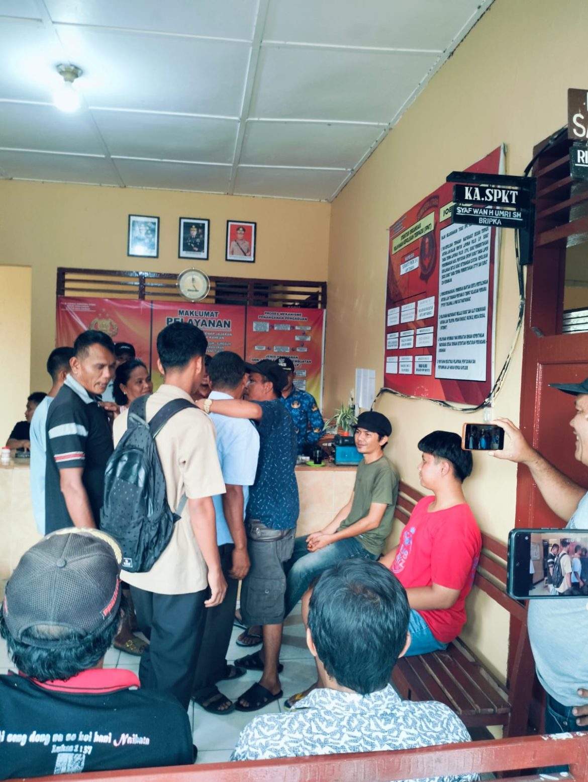 Polsek Raya Kahean Redam Bentrok Pemuda Antar Desa