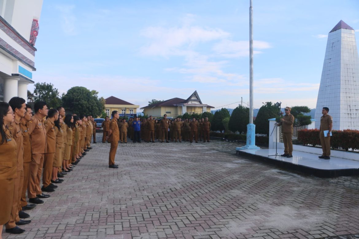Bupati Tapanuli Utara Dukung Program Pemerintah Pusat, Tekankan Kebersihan Lingkungan dan Percepatan Program Prioritas