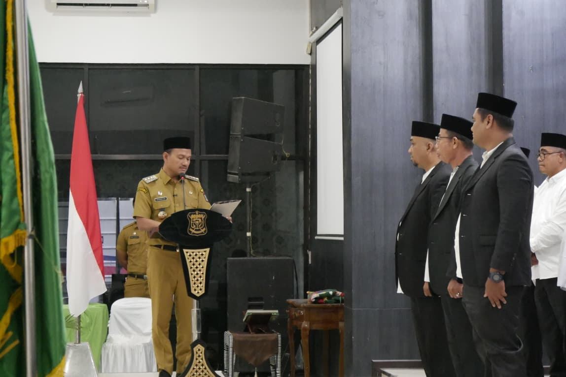 Wali Kota Mahyaruddin Salim, Lantik Pengurus LPTQ Kota Tanjungbalai Periode 2024 – 2029
