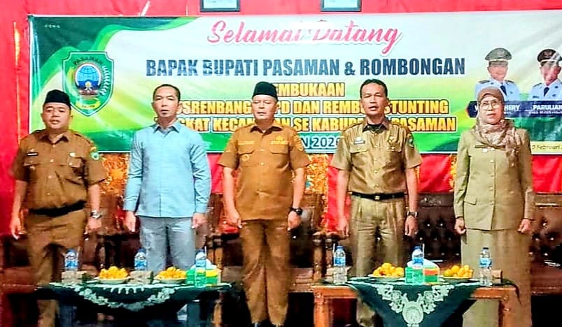 Bupati Pasaman Arahkan Musrenbang untuk Skala Prioritas Pembangunan yang Tepat Sasaran